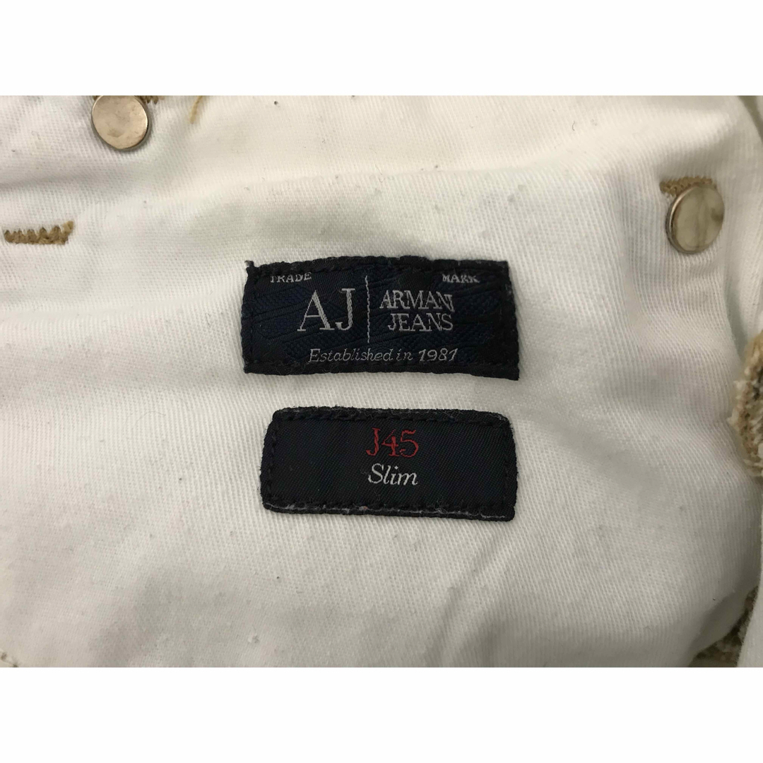 ARMANI JEANS - 本物アルマーニジーンズARMANI JEANSホワイト ARMANI JEANS - 本物アルマーニジーンズARMANI JEANSホワイト