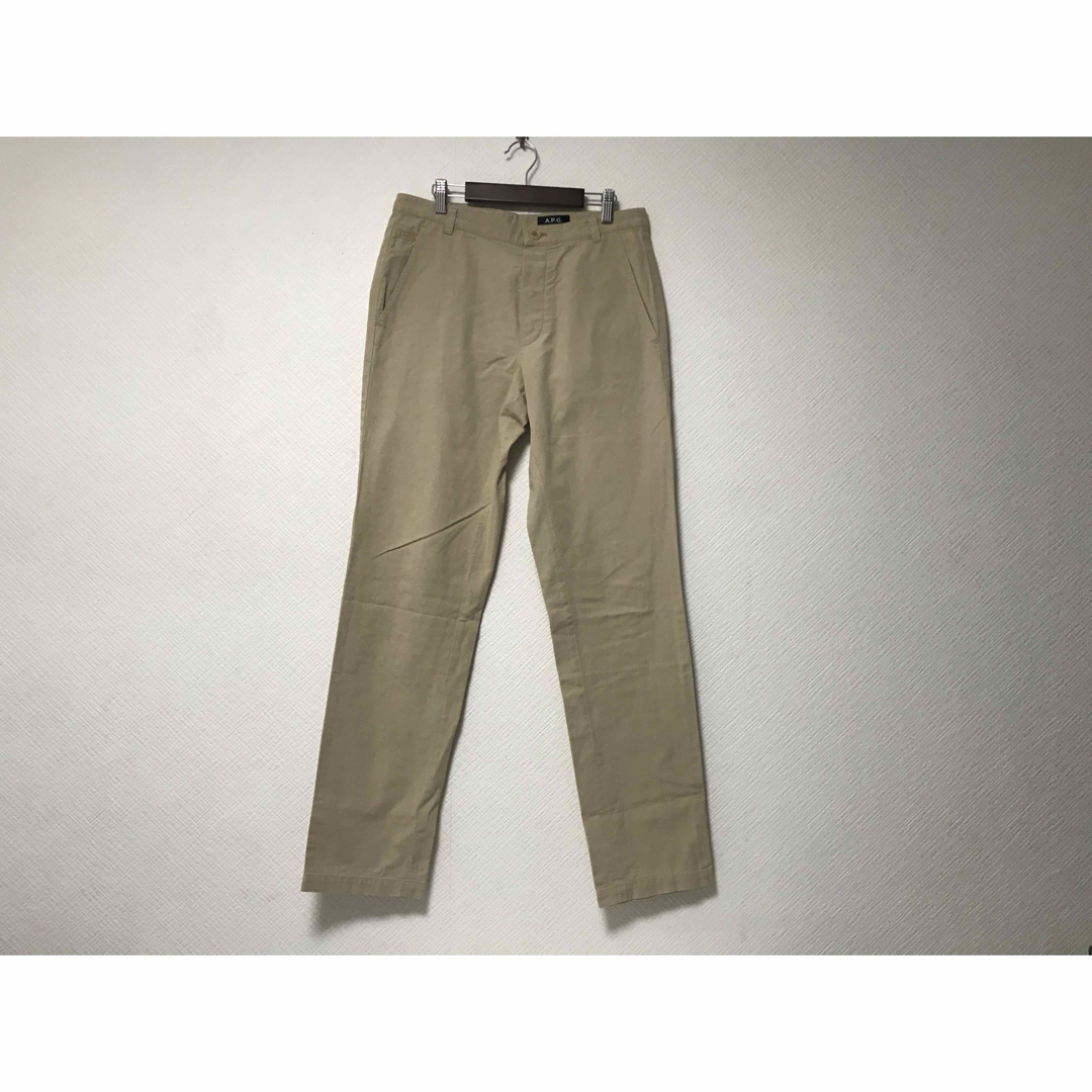 A.P.C - 本物アーペーセーAPCコットンチノパンツメンズベージュ A.P.C - 本物アーペーセーAPCコットンチノパンツメンズベージュ