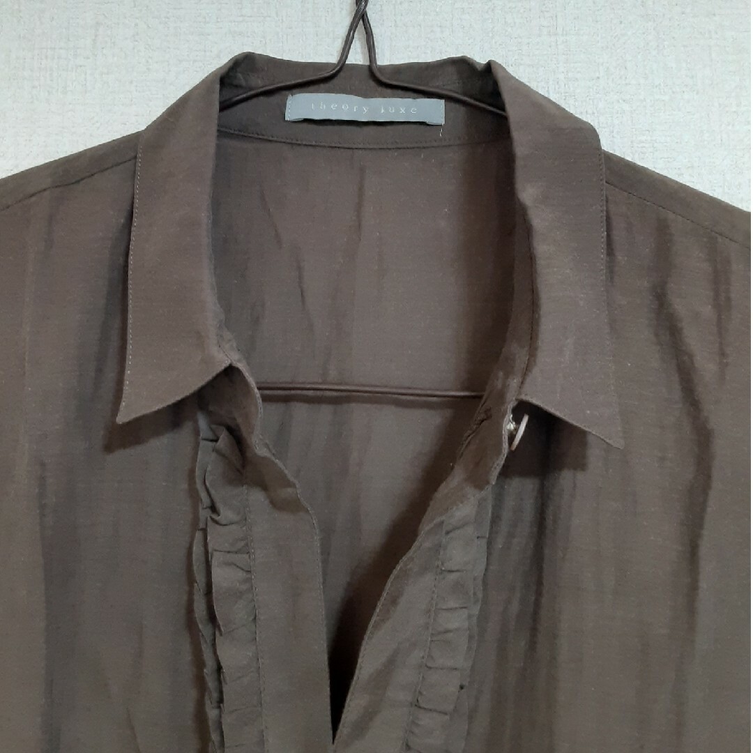 Theory luxe - Theory luxe 半袖 ブラウスの通販 by あこ's shop Theory luxe - Theory luxe 半袖 ブラウスの通販 by あこ's shop