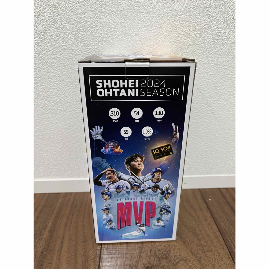 新品 ボブルヘッド人形 大谷翔平 MVP 2025/4/2 球場配布の通販 新品 ボブルヘッド人形 大谷翔平 MVP 2025/4/2 球場配布の通販