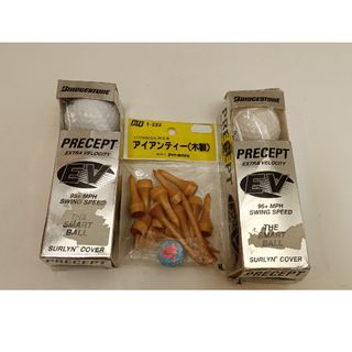ブリヂストン(BRIDGESTONE)の＃ゴルフボール×2箱＆アイアンティー(ゴルフ)