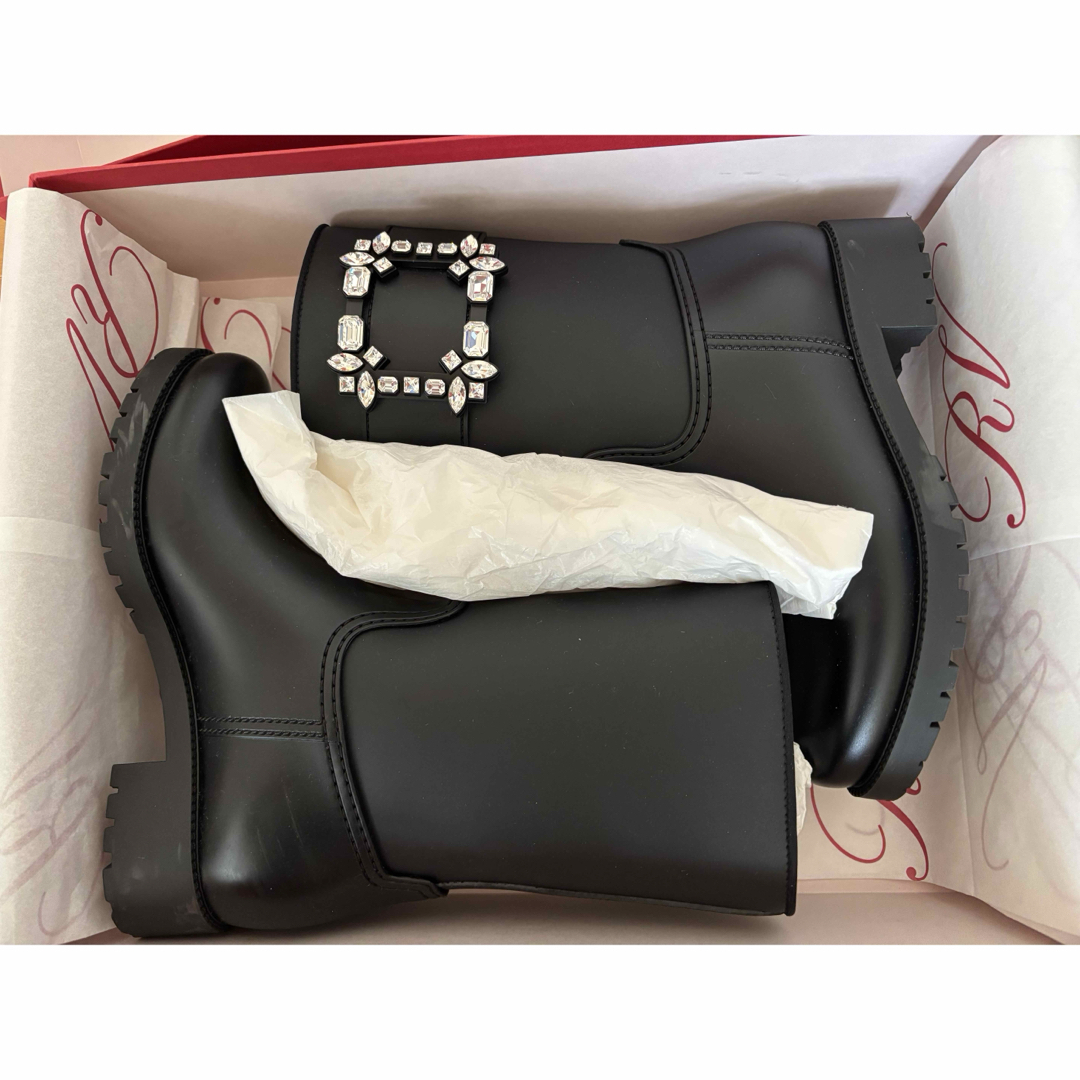 ROGER VIVIER - ロジェヴィヴィエ レインブーツ サイズ 37 の ROGER VIVIER - ロジェヴィヴィエ レインブーツ サイズ 37 の