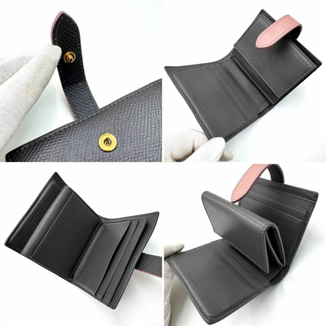 CELINE - 美品✨ セリーヌ 折り財布 正規品 スモールストラップ CELINE - 美品✨ セリーヌ 折り財布 正規品 スモールストラップ
