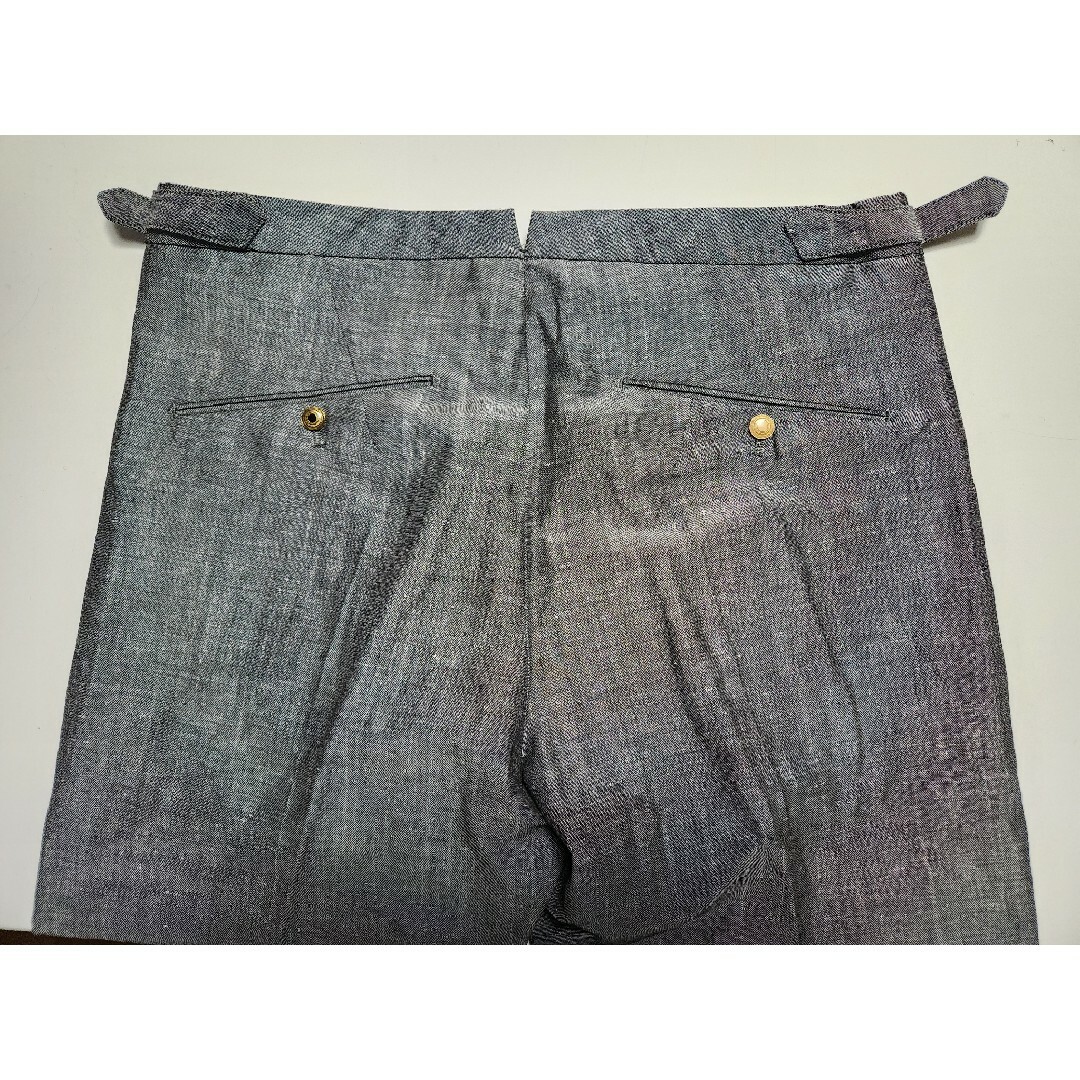 G.T.A - 【新品】GTA サイドアジャスター 2p ウールリネン 灰 46 G.T.A - 【新品】GTA サイドアジャスター 2p ウールリネン 灰 46