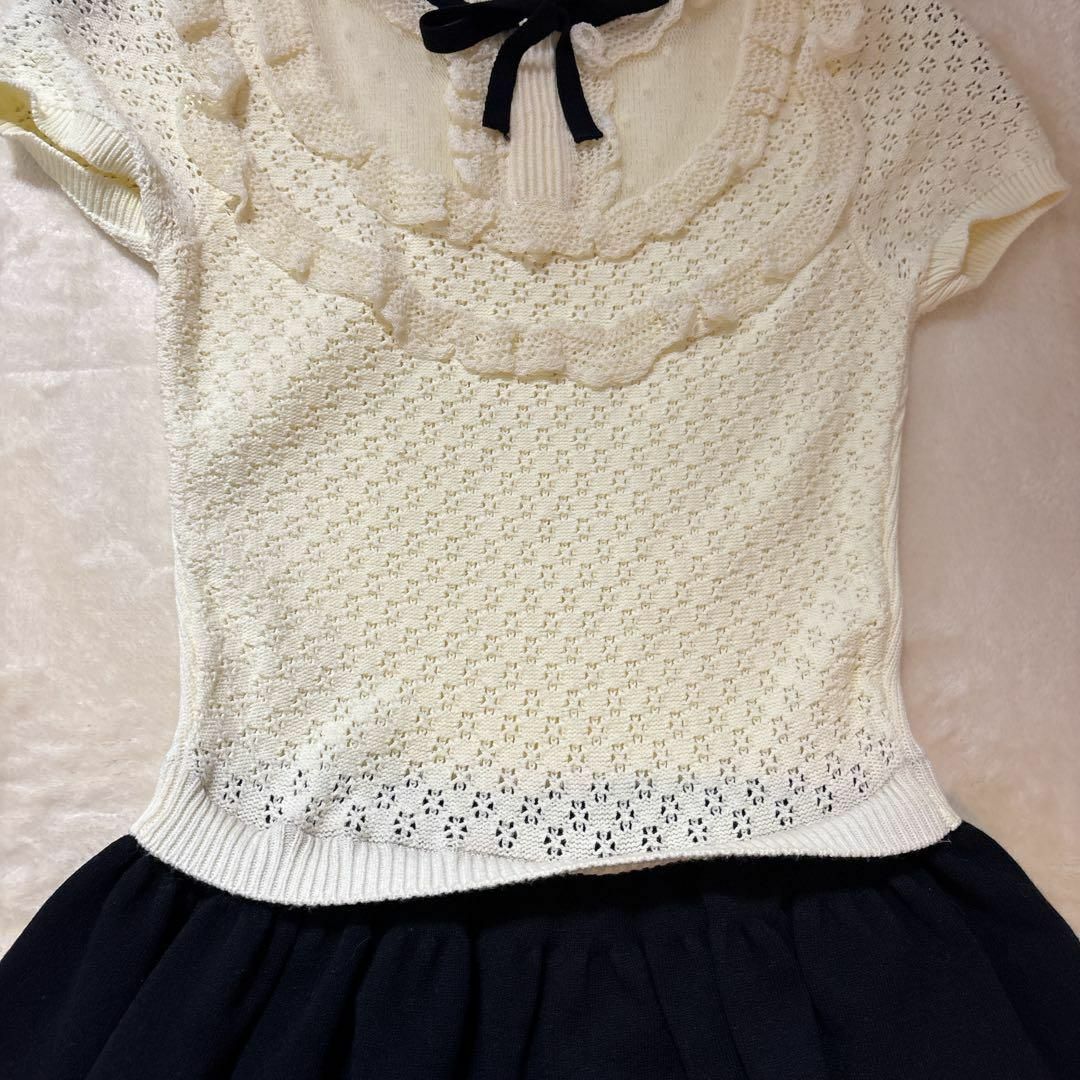 RED VALENTINO - 極美品 レッド ヴァレンティノ 半袖ひざ丈 RED VALENTINO - 極美品 レッド ヴァレンティノ 半袖ひざ丈