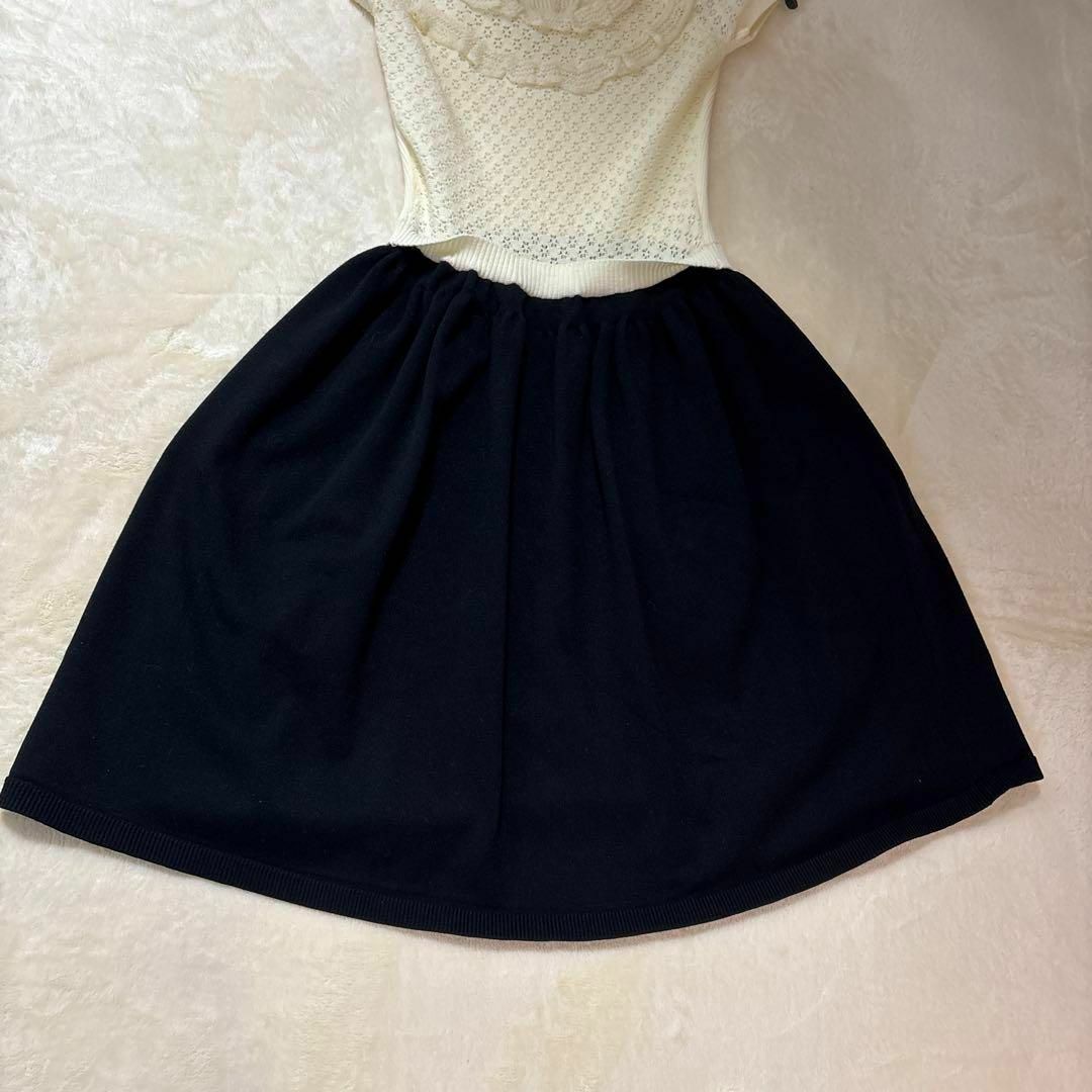 RED VALENTINO - 極美品 レッド ヴァレンティノ 半袖ひざ丈 RED VALENTINO - 極美品 レッド ヴァレンティノ 半袖ひざ丈