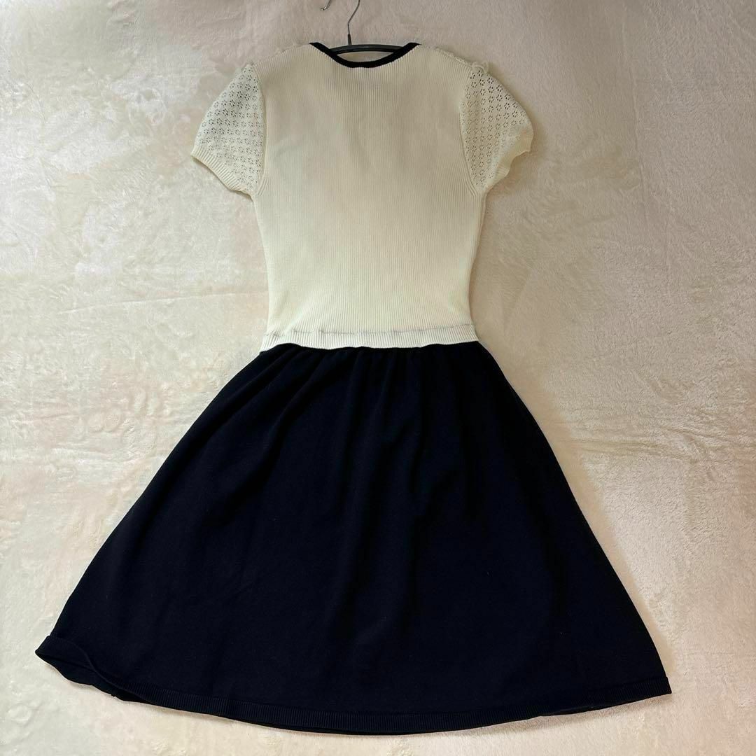 RED VALENTINO - 極美品 レッド ヴァレンティノ 半袖ひざ丈 RED VALENTINO - 極美品 レッド ヴァレンティノ 半袖ひざ丈