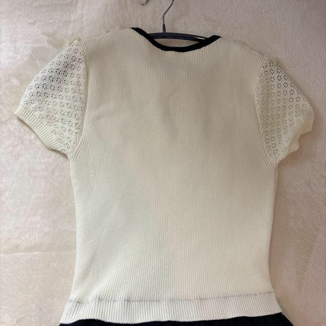 RED VALENTINO - 極美品 レッド ヴァレンティノ 半袖ひざ丈 RED VALENTINO - 極美品 レッド ヴァレンティノ 半袖ひざ丈