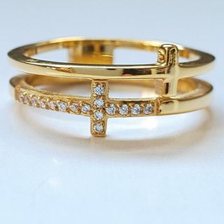 SWAROVSKI - SWAROVSKI(スワロフスキー) リング 58 - ゴールド SWAROVSKI - SWAROVSKI(スワロフスキー) リング 58 - ゴールド