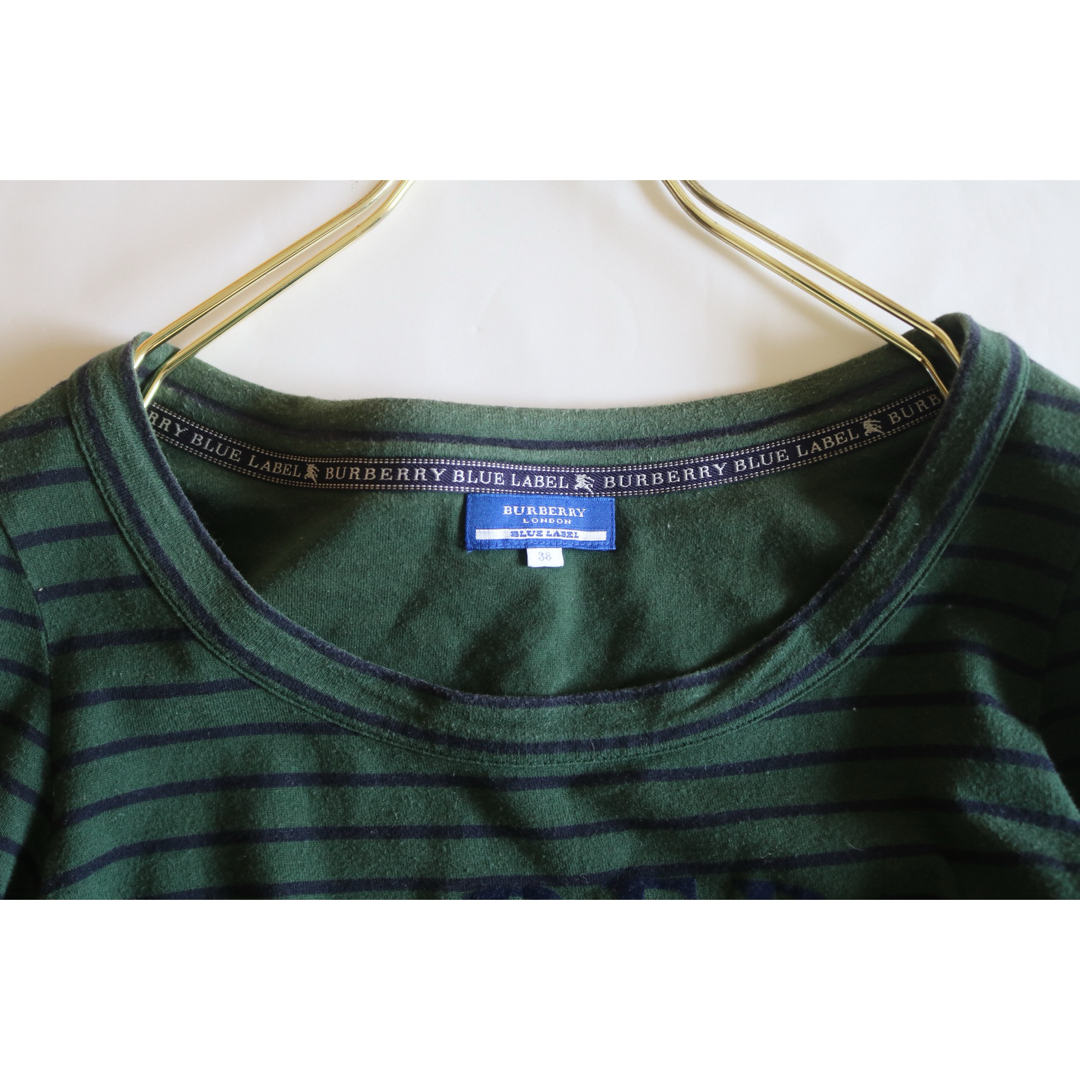 BURBERRY BLUE LABEL - 【BURBERRY】ボーダーチュニック BURBERRY BLUE LABEL - 【BURBERRY】ボーダーチュニック