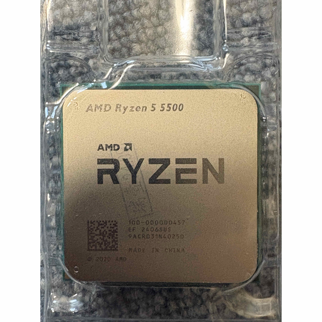 AMD - 新品未使用 Ryzen 5 R5 5500 3.6ghz 6 コア(BOX無)の AMD - 新品未使用 Ryzen 5 R5 5500 3.6ghz 6 コア(BOX無)の