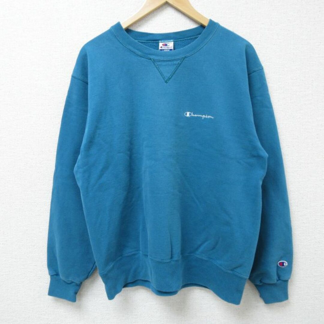 Champion - L☆古着 チャンピオン Champion 長袖 スウェット Champion - L☆古着 チャンピオン Champion 長袖 スウェット