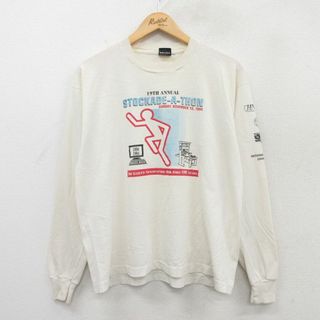 SCREEN STARS - XL☆古着 スクリーンスターズ 長袖 ビンテージ T SCREEN STARS - XL☆古着 スクリーンスターズ 長袖 ビンテージ T