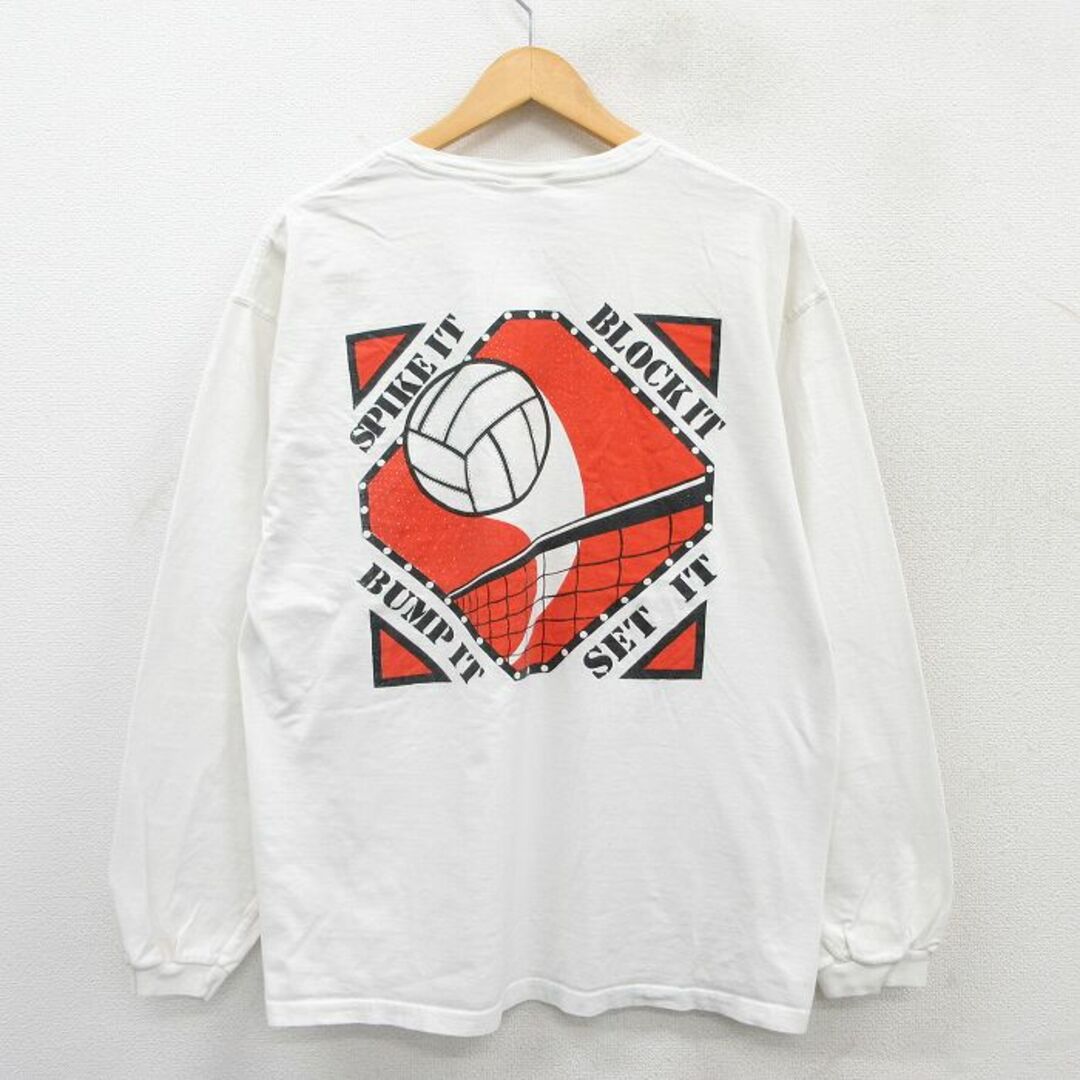 XL☆古着 ジャージーズ 長袖 ビンテージ Tシャツ メンズ 00年代 XL☆古着 ジャージーズ 長袖 ビンテージ Tシャツ メンズ 00年代