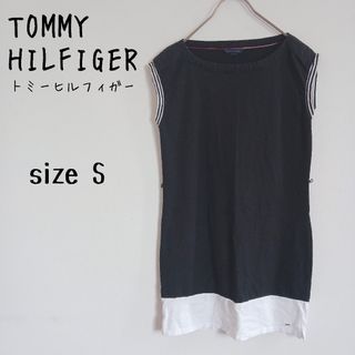TOMMY HILFIGER - TOMMY HILFIGER シャツワンピース ひざ丈 TOMMY HILFIGER - TOMMY HILFIGER シャツワンピース ひざ丈
