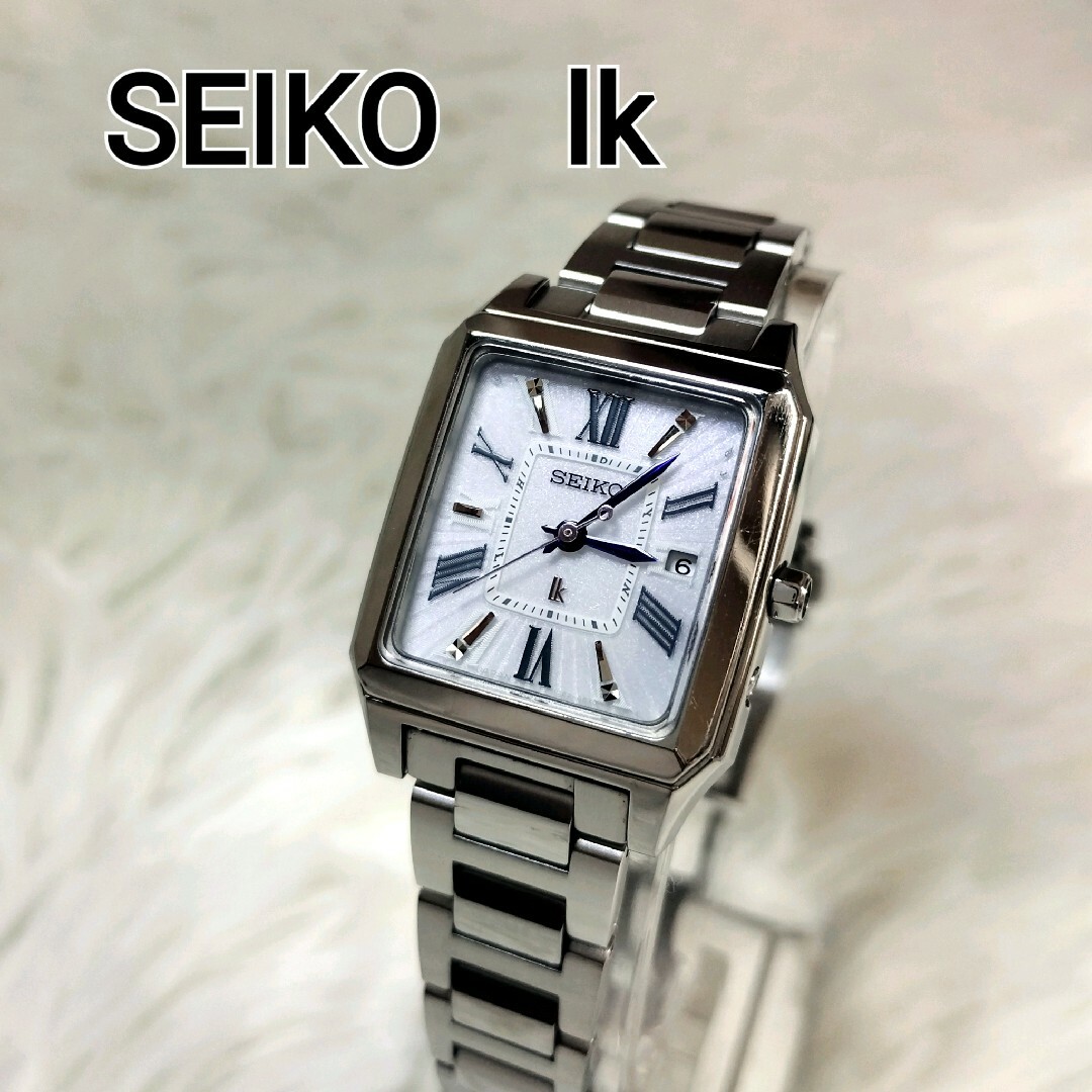 SEIKO - 【極美品】SEIKO lk セイコー ルキア 1B22 スクエア SEIKO - 【極美品】SEIKO lk セイコー ルキア 1B22 スクエア
