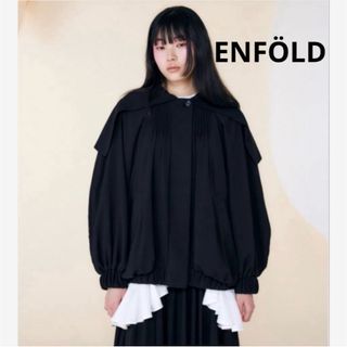 ENFOLD - ENFOLD 3D FLARED BLOUSON フレアブルゾンの通販 by ENFOLD - ENFOLD 3D FLARED BLOUSON フレアブルゾンの通販 by