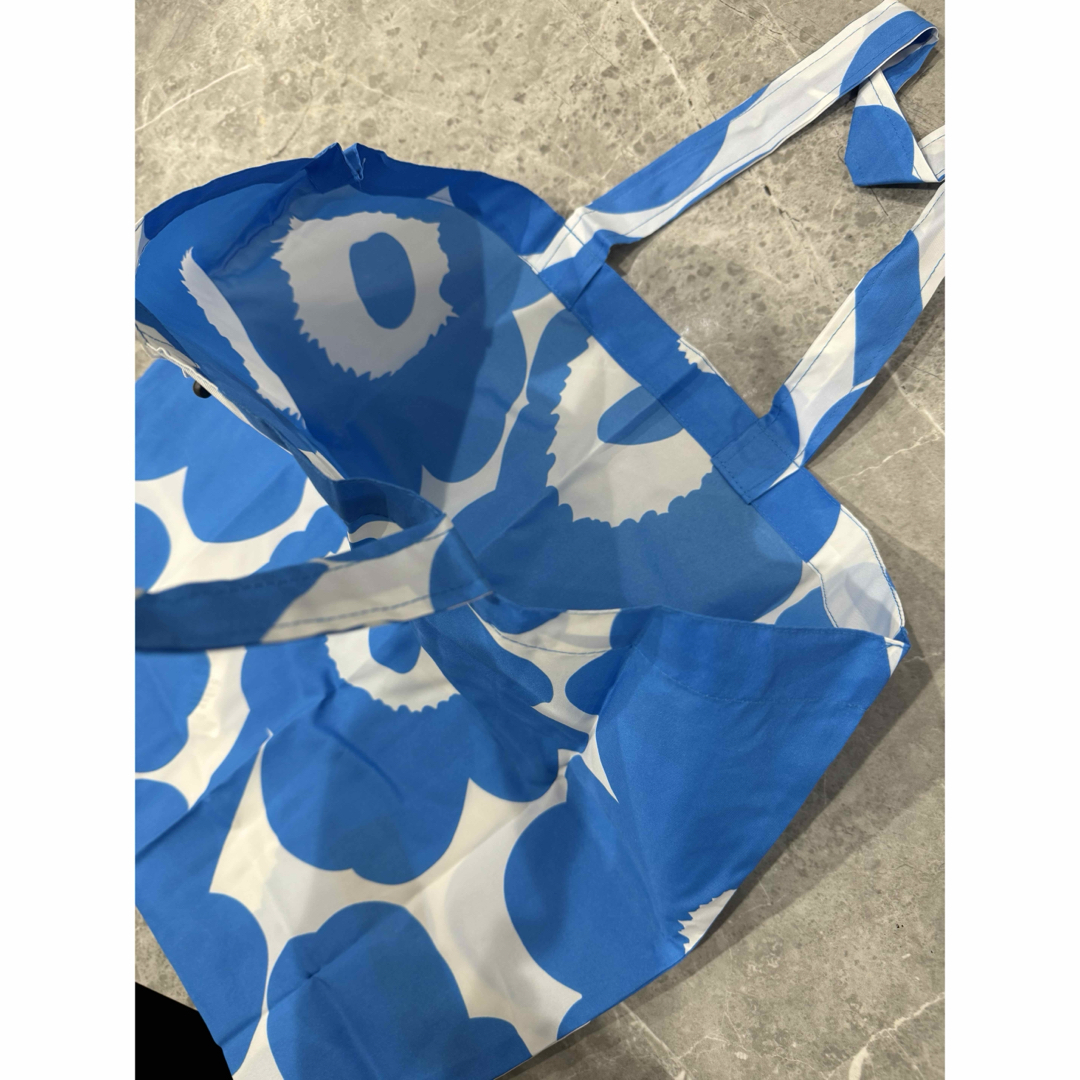 marimekko - マリメッコ エコバッグ 新品 青 ブルーの通販 by marimekko - マリメッコ エコバッグ 新品 青 ブルーの通販 by