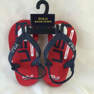 ポロラルフローレン(POLO RALPH LAUREN)の新品 ラルフローレン ビーチサンダル 14cm US8(サンダル)