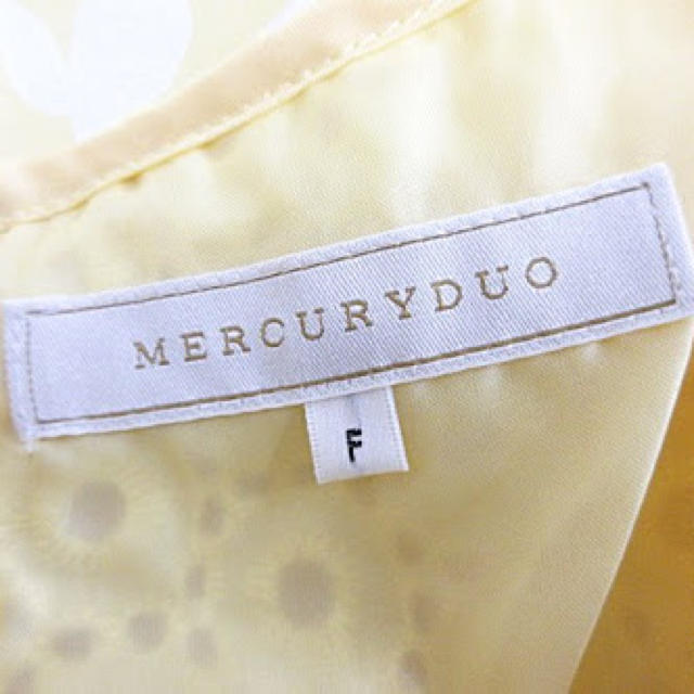 MERCURYDUO(マーキュリーデュオ)の春物/マーキュリーデュオ/ワンピース/花柄 レディースのワンピース(ミニワンピース)の商品写真