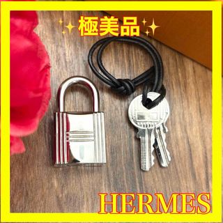 HERMES - エルメス カデナ 南京錠 no. 110 キー 鍵1本 セットの HERMES - エルメス カデナ 南京錠 no. 110 キー 鍵1本 セットの