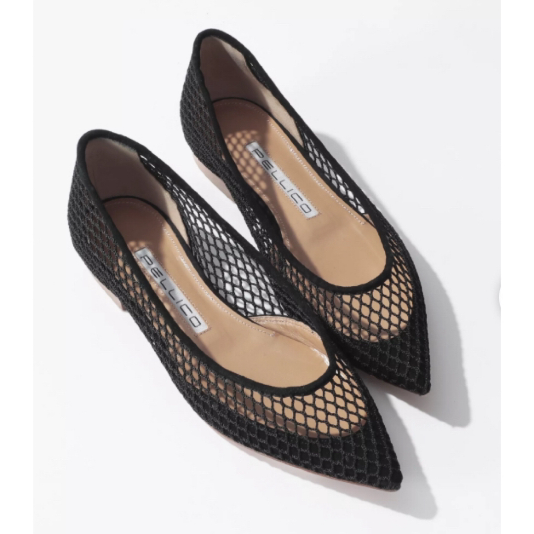 PELLICO - 新品未使用【PELLICO】メッシュスケルトンフラット PELLICO - 新品未使用【PELLICO】メッシュスケルトンフラット