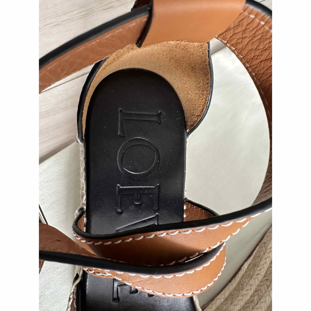 LOEWE - ロエベ ゲート ウェッジサンダル サイズ38の通販 by LOEWE - ロエベ ゲート ウェッジサンダル サイズ38の通販 by