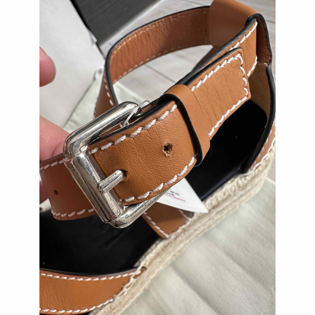LOEWE - ロエベ ゲート ウェッジサンダル サイズ38の通販 by LOEWE - ロエベ ゲート ウェッジサンダル サイズ38の通販 by