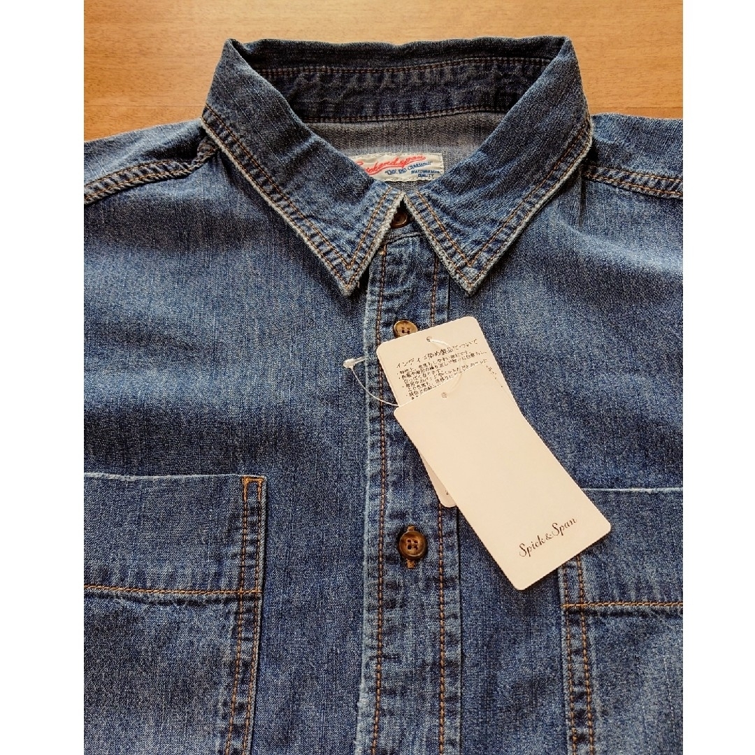Spick & Span - 【新品】Spick & Span ライトオンスデニムシャツ Spick & Span - 【新品】Spick & Span ライトオンスデニムシャツ