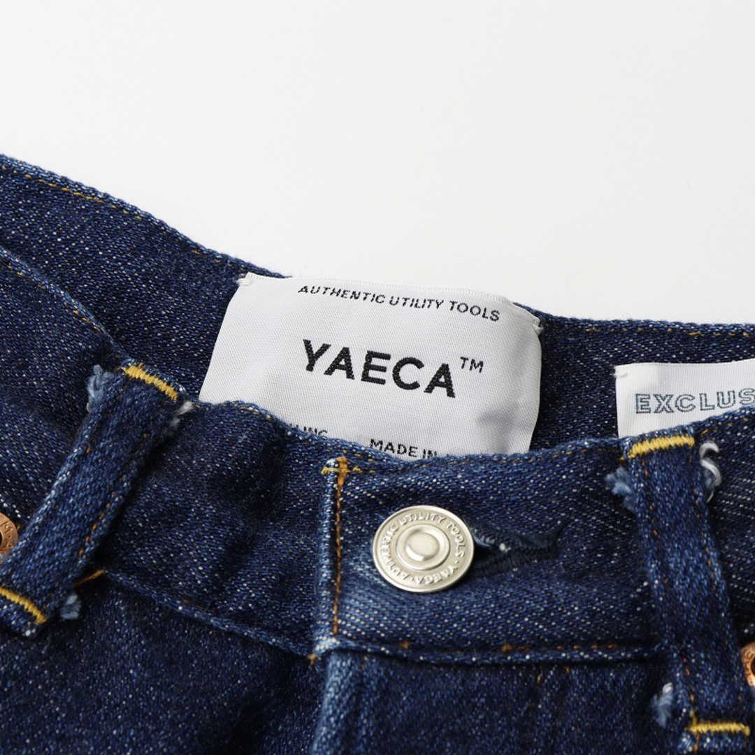 YAECA - ヤエカ YAECA 9-12W デニムワイドテーパードパンツ 28 YAECA - ヤエカ YAECA 9-12W デニムワイドテーパードパンツ 28