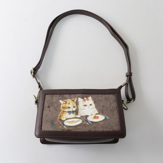 franche lippee - フランシュリッペ♡ねこ図鑑柄メガネケースの franche lippee - フランシュリッペ♡ねこ図鑑柄メガネケースの