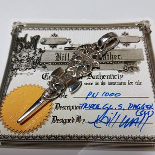 BILL WALL LEATHER - ビルウォールレザー イニシャルクラウン[R BILL WALL LEATHER - ビルウォールレザー イニシャルクラウン[R