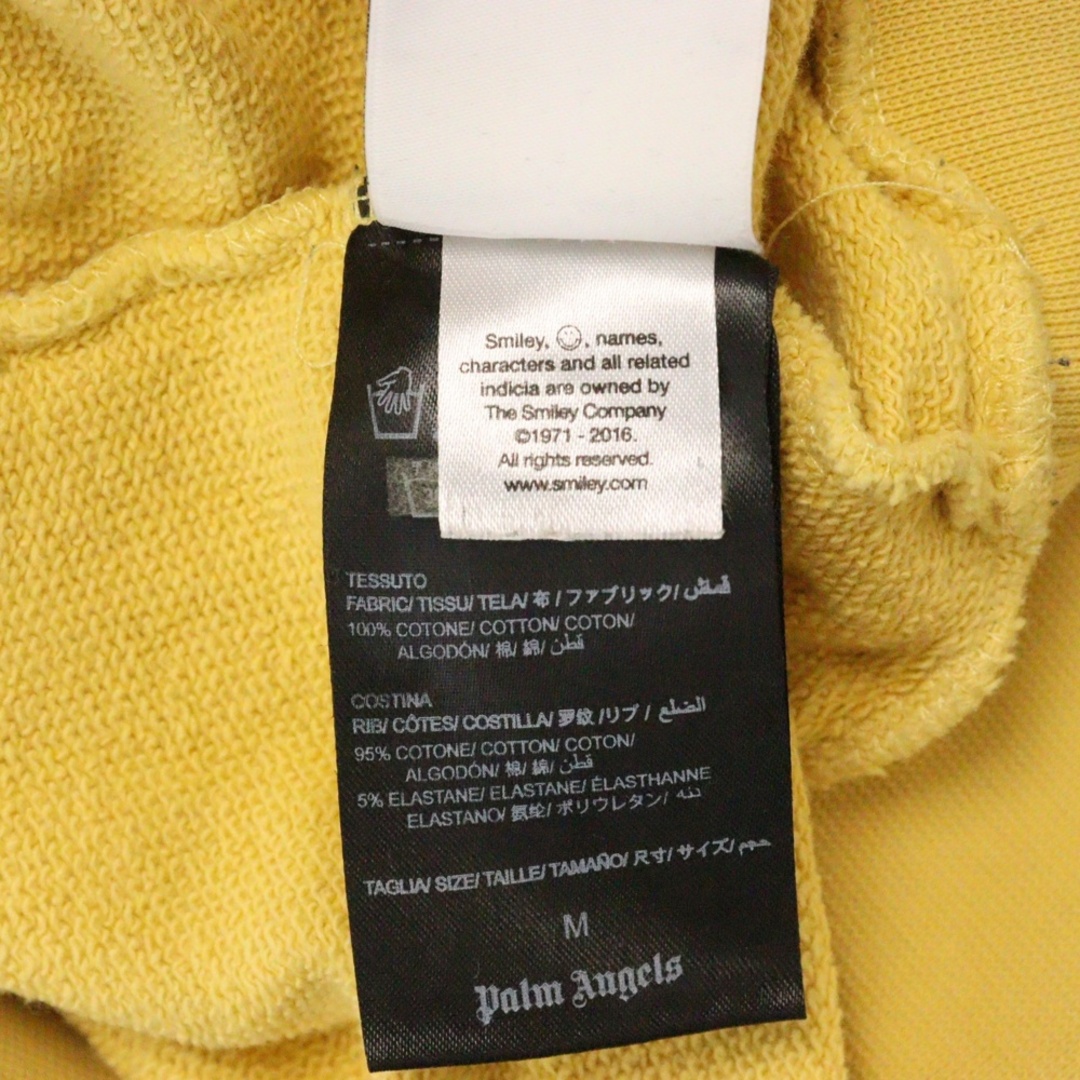 Palm Angels パームエンジェルス Smiley Hoodie スマイリー Palm Angels パームエンジェルス Smiley Hoodie スマイリー