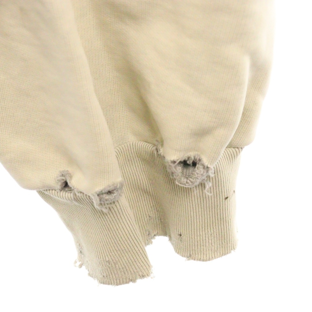 BALENCIAGA - BALENCIAGA バレンシアガ ダメージ加工 袖ペイント BALENCIAGA - BALENCIAGA バレンシアガ ダメージ加工 袖ペイント
