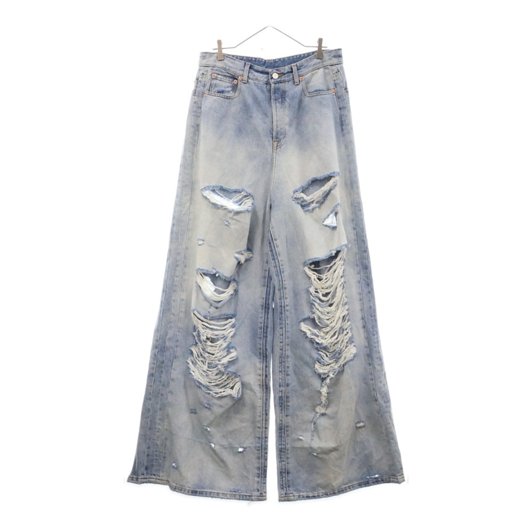 VETEMENTS ヴェトモン 23SS DESTROYED BAGGY JEANS デストロイ VETEMENTS ヴェトモン 23SS DESTROYED BAGGY JEANS デストロイ