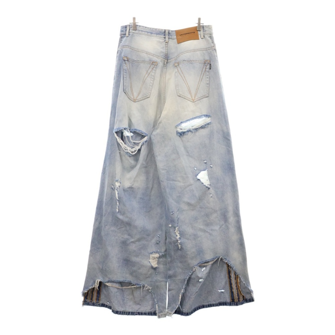 VETEMENTS ヴェトモン 23SS DESTROYED BAGGY JEANS デストロイ VETEMENTS ヴェトモン 23SS DESTROYED BAGGY JEANS デストロイ