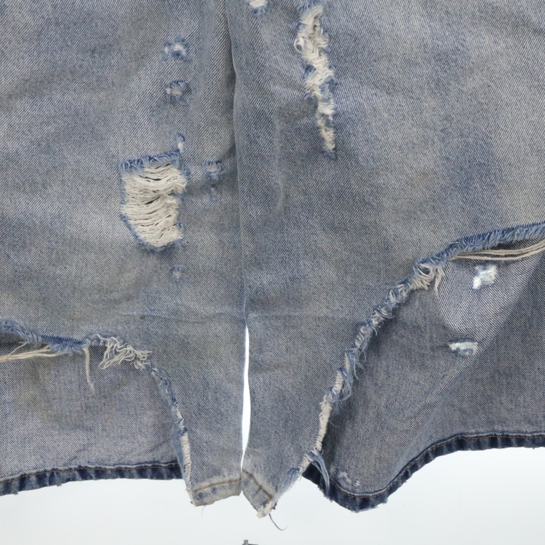 VETEMENTS ヴェトモン 23SS DESTROYED BAGGY JEANS デストロイ VETEMENTS ヴェトモン 23SS DESTROYED BAGGY JEANS デストロイ