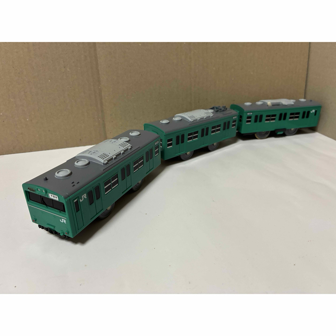 Takara Tomy - 【プラレール】103系 高運転台 エメラルド Takara Tomy - 【プラレール】103系 高運転台 エメラルド