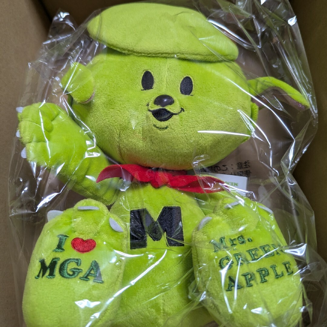 新品未開封】 Mrs. GREEN APPLE メメル ぬいぐるみの通販 by 新品未開封】 Mrs. GREEN APPLE メメル ぬいぐるみの通販 by