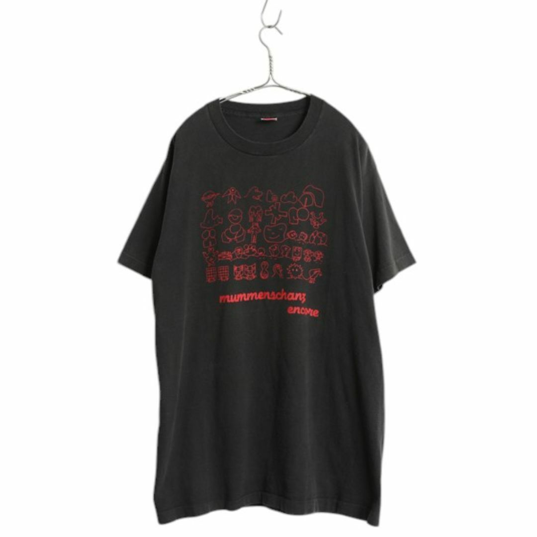 90s USA製 ☆ Mummenschanz アート イラスト プリント Tシャツ 90s USA製 ☆ Mummenschanz アート イラスト プリント Tシャツ