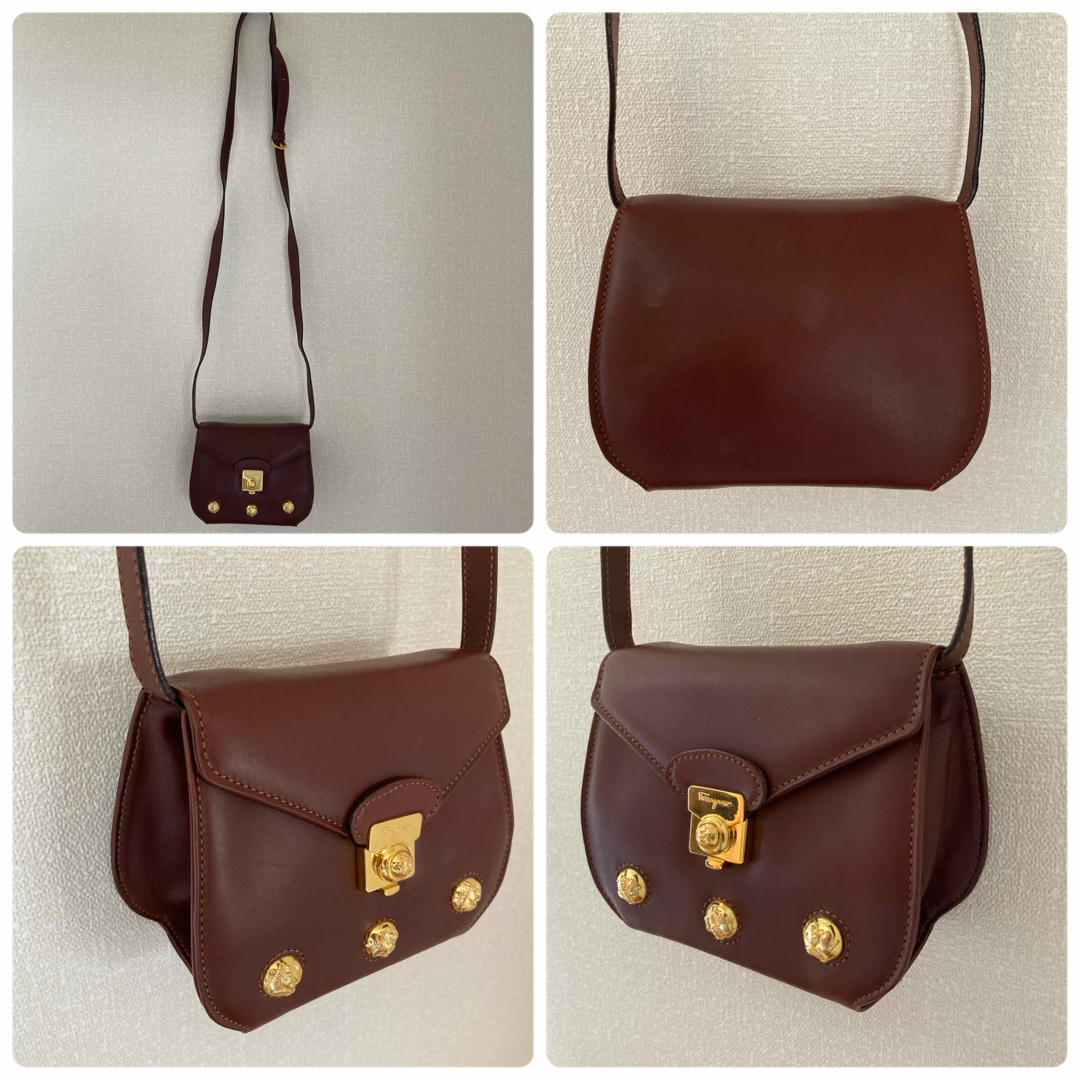 Salvatore Ferragamo - 美品 フェラガモ ショルダーバッグ ミニ Salvatore Ferragamo - 美品 フェラガモ ショルダーバッグ ミニ