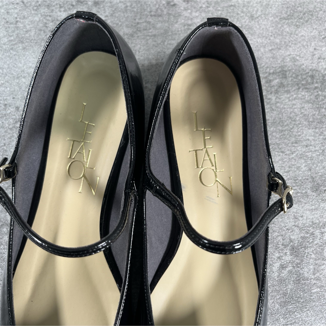 Le Talon - 極美品✨ LE TALON ルタロン 3cmスクエアメリー Le Talon - 極美品✨ LE TALON ルタロン 3cmスクエアメリー