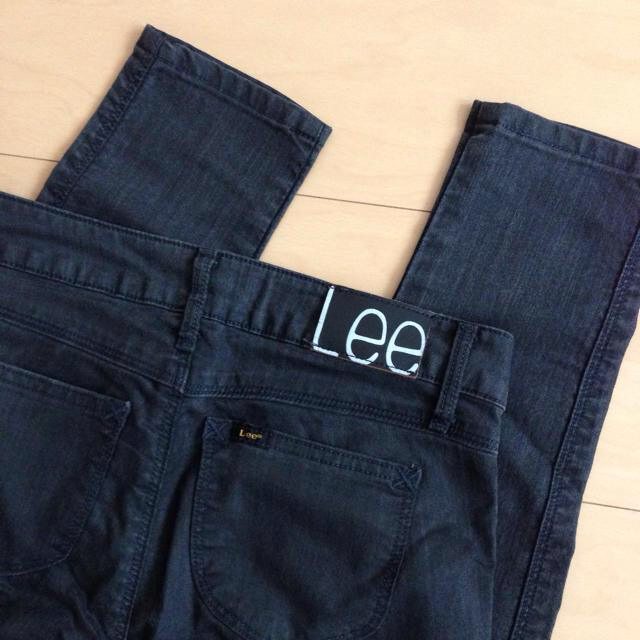 Lee(リー)のLee☆ブラックデニムジェギンス レディースのパンツ(デニム/ジーンズ)の商品写真