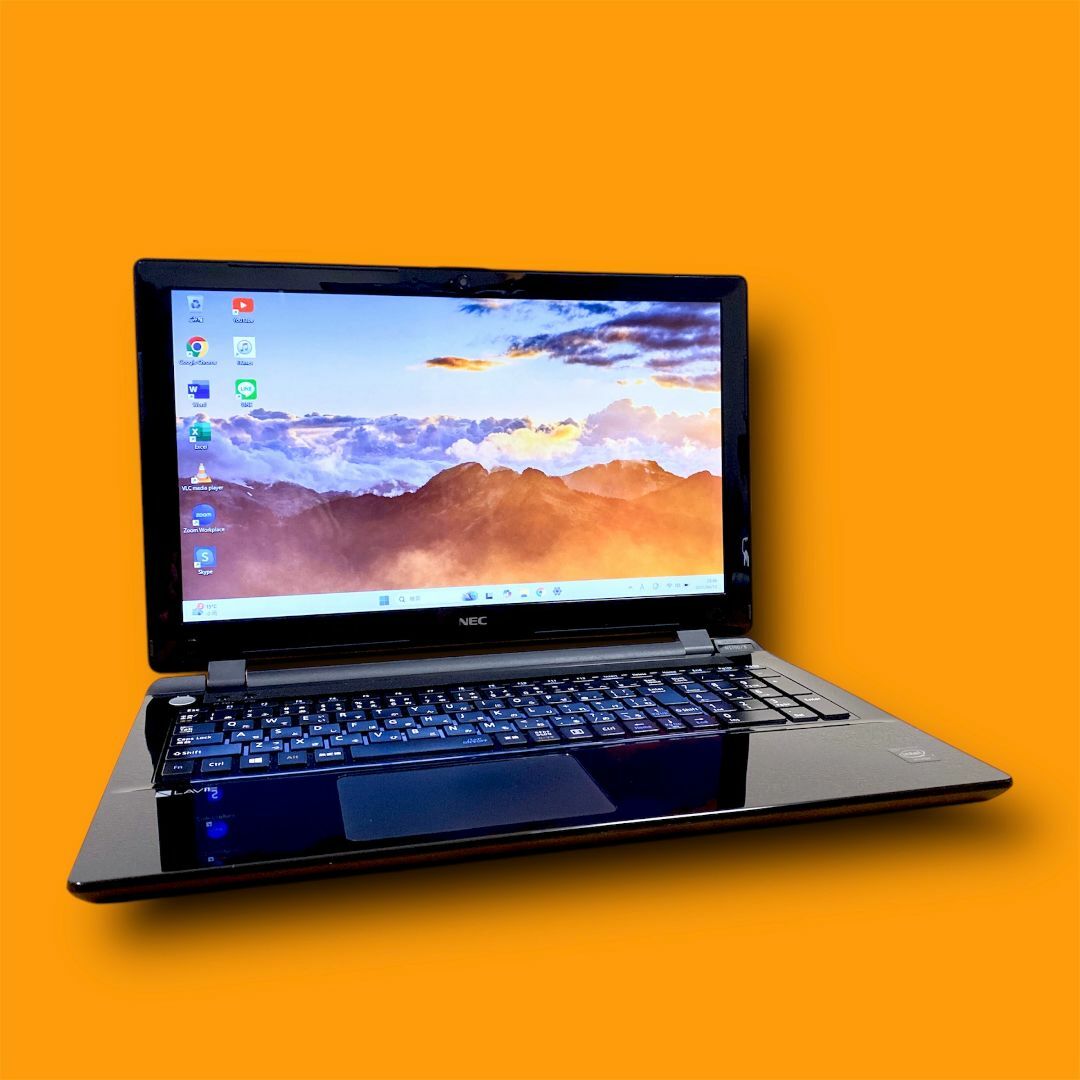 NEC - メモリ16GB 快適SSD Windows11 ノートパソコン オフィス2021