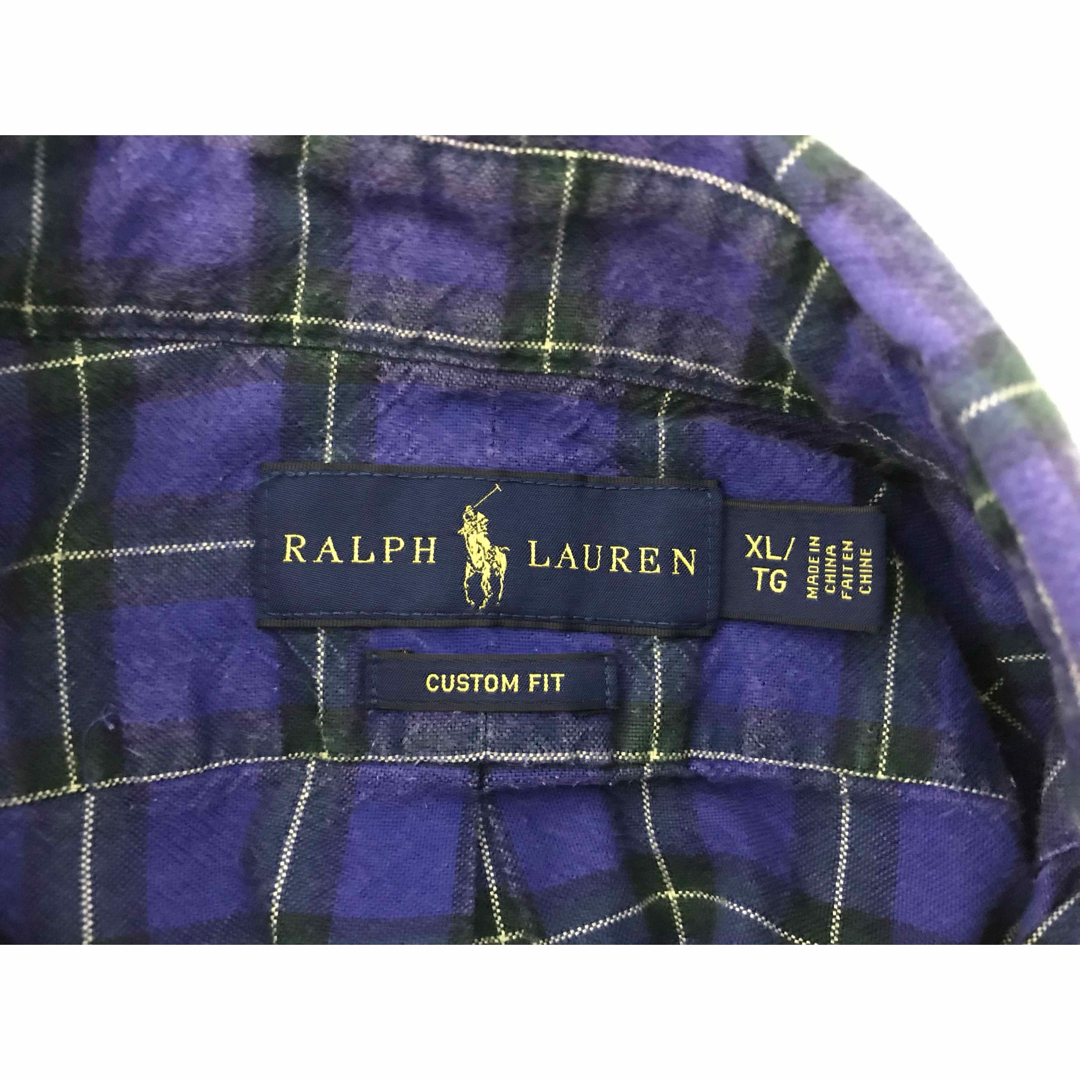 Ralph Lauren - 本物ラルフローレンRALPHLAURENコットンチェック Ralph Lauren - 本物ラルフローレンRALPHLAURENコットンチェック