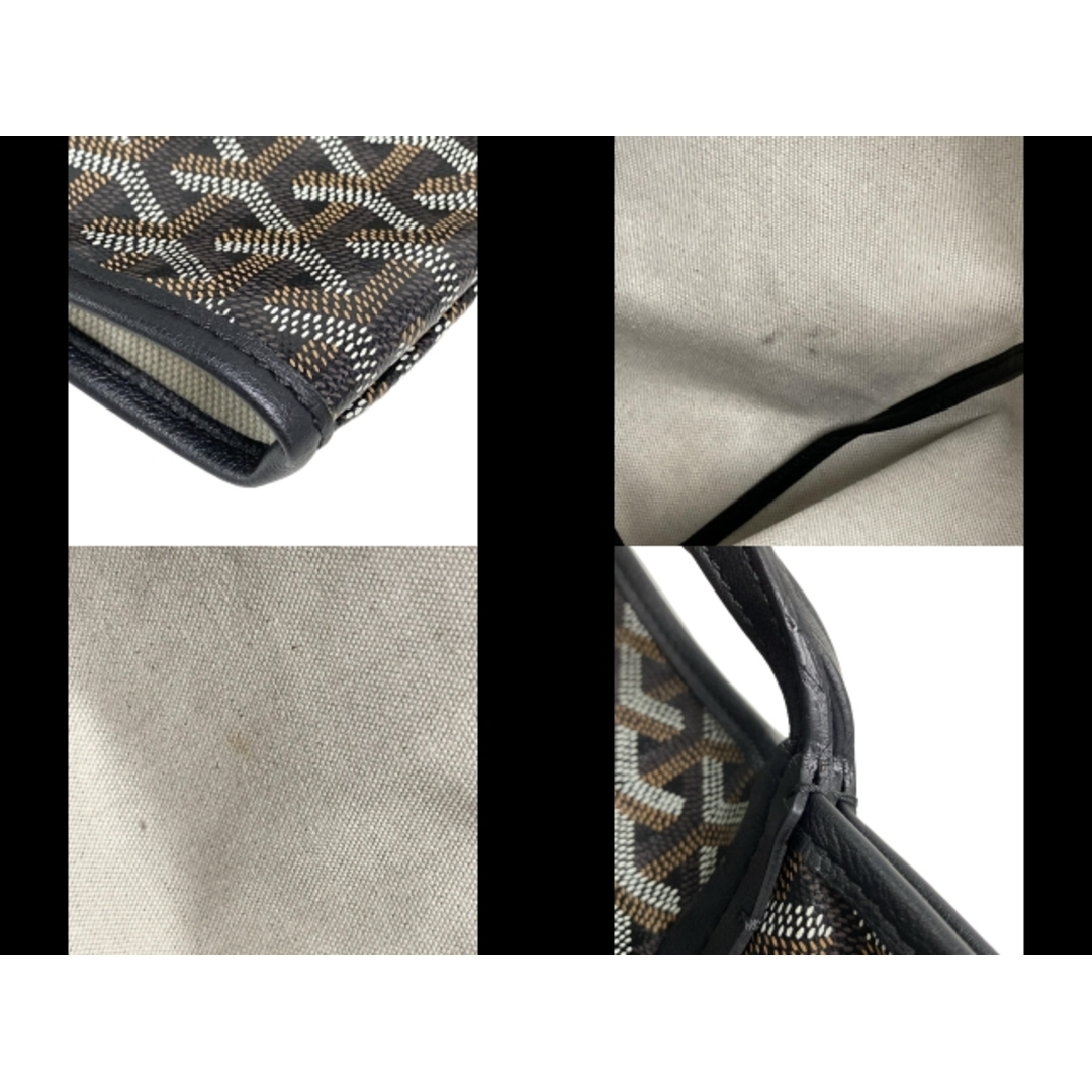 GOYARD - GOYARD(ゴヤール) トートバッグ サンルイGM 黒×白 GOYARD - GOYARD(ゴヤール) トートバッグ サンルイGM 黒×白