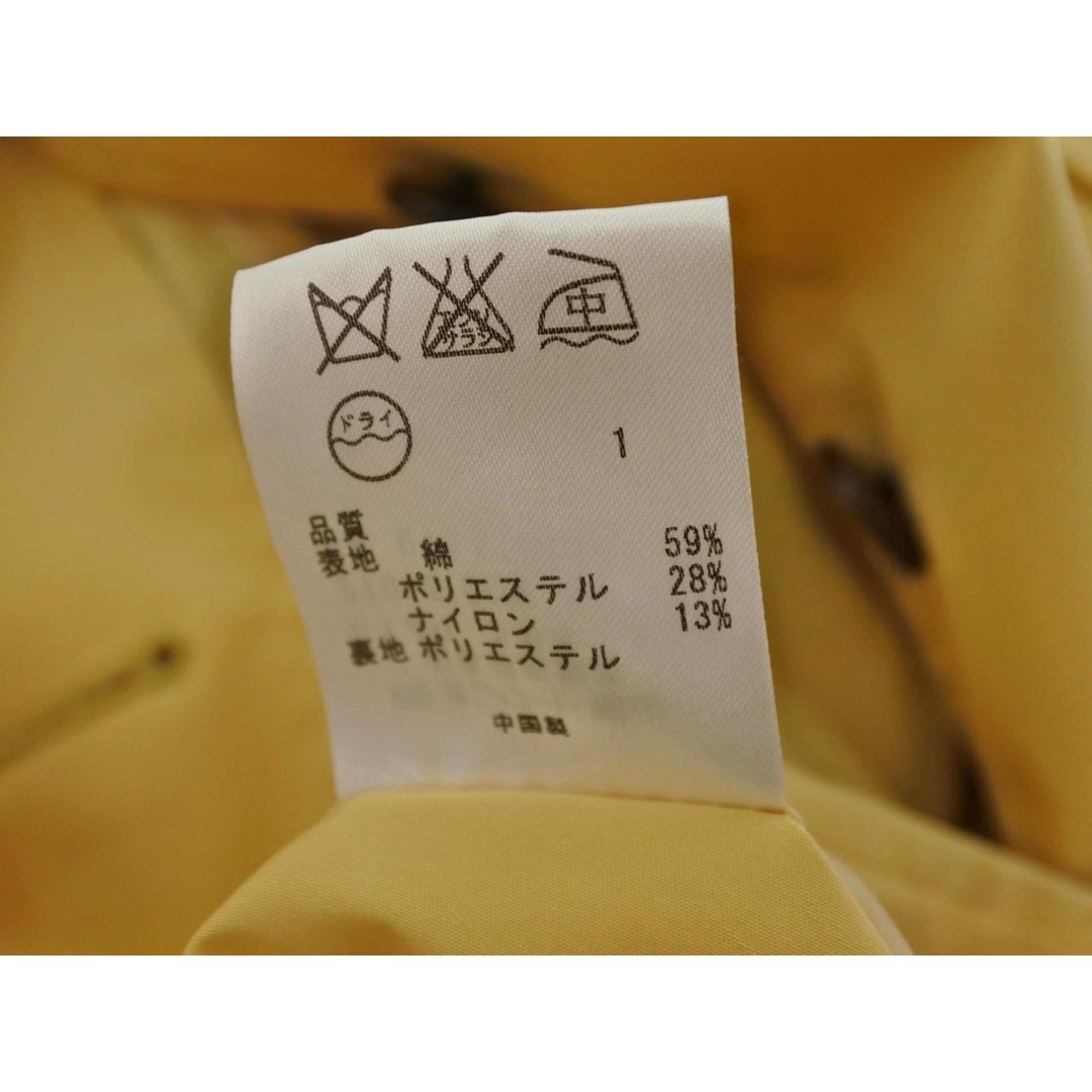 23区 - 23区 トレンチ コート size38/黄 □◇ レディースの通販 23区 - 23区 トレンチ コート size38/黄 □◇ レディースの通販