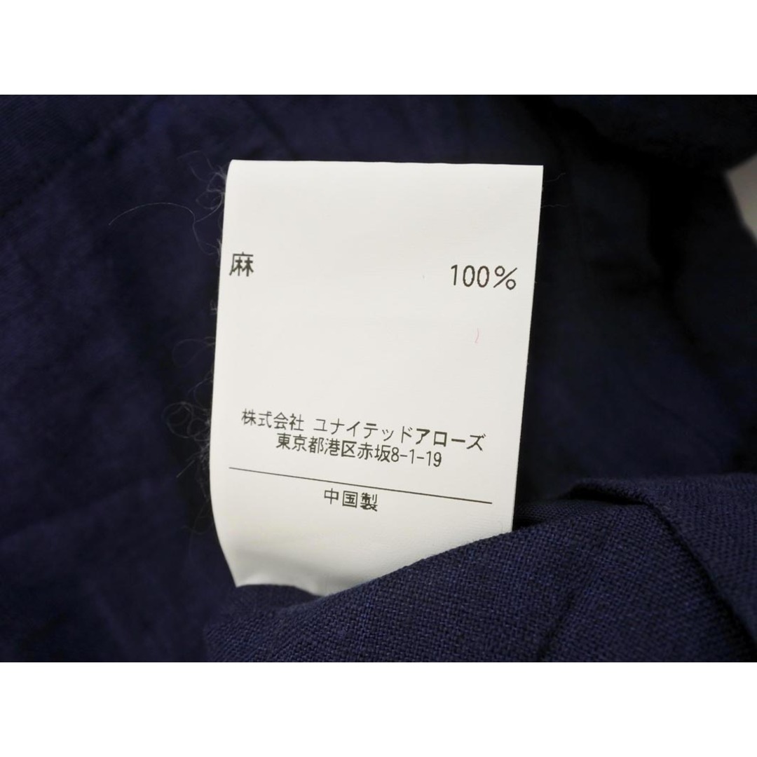 UNITED ARROWS - UNITED ARROWS ユナイテッドアローズ リネン100 UNITED ARROWS - UNITED ARROWS ユナイテッドアローズ リネン100
