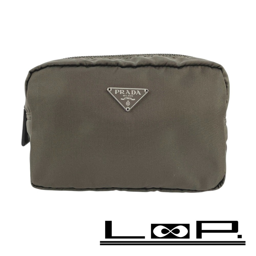 PRADA - □美品□ プラダ ポーチ 化粧 メイク 小物入れ ナイロン PRADA - □美品□ プラダ ポーチ 化粧 メイク 小物入れ ナイロン