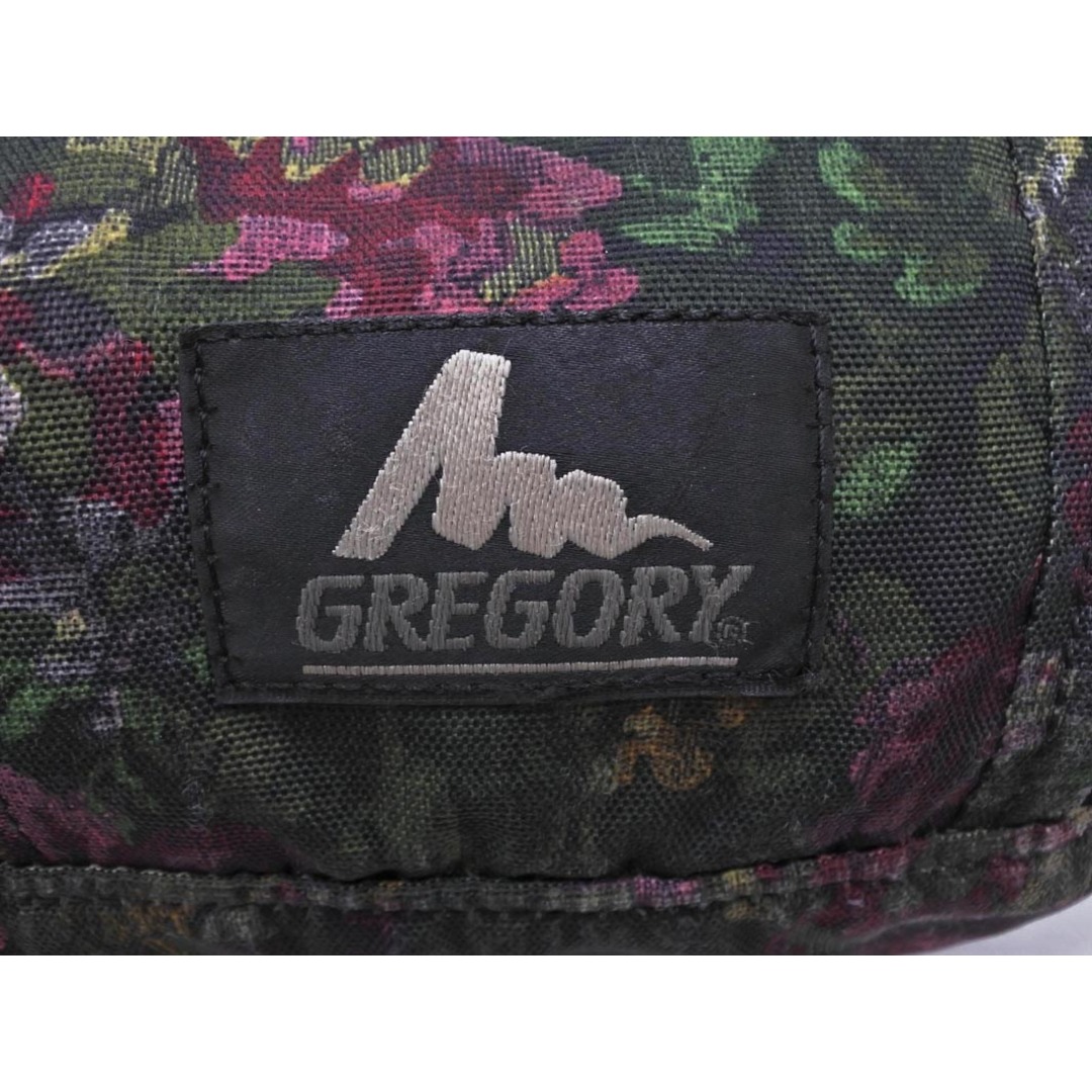 Gregory - GREGORY グレゴリー 旧ロゴ 花柄 ショルダー バッグ
